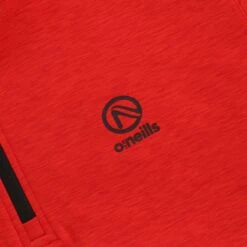 Men's Pluto Brushed Half Zip Top Red / Black -underwear Zone plut 184 3 gen rdbkxx adlt p3 2