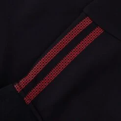 Kids' Pluto 2 Stripe Hybrid Half Zip Top Black / Red 10 Kids' Pluto 2 Stripe Hybrid Half Zip Top Black / Red -underwear Zone plut 244 2 gen bkrd adlt p5 2