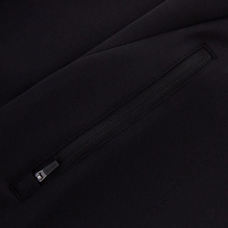 Kids' Pluto Hybrid Half Zip Top Black / Red 6 Kids' Pluto Hybrid Half Zip Top Black / Red - Image 6