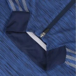 Kids' Pluto Half Zip Midlayer Top Marine / Silver -underwear Zone pluto 062 hz ml mar slv 5 2