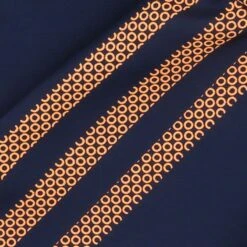 Kids' Pluto Hybrid Half Zip Top Marine / Orange -underwear Zone pluto 244 hybrid hz top mar ora 3s 5