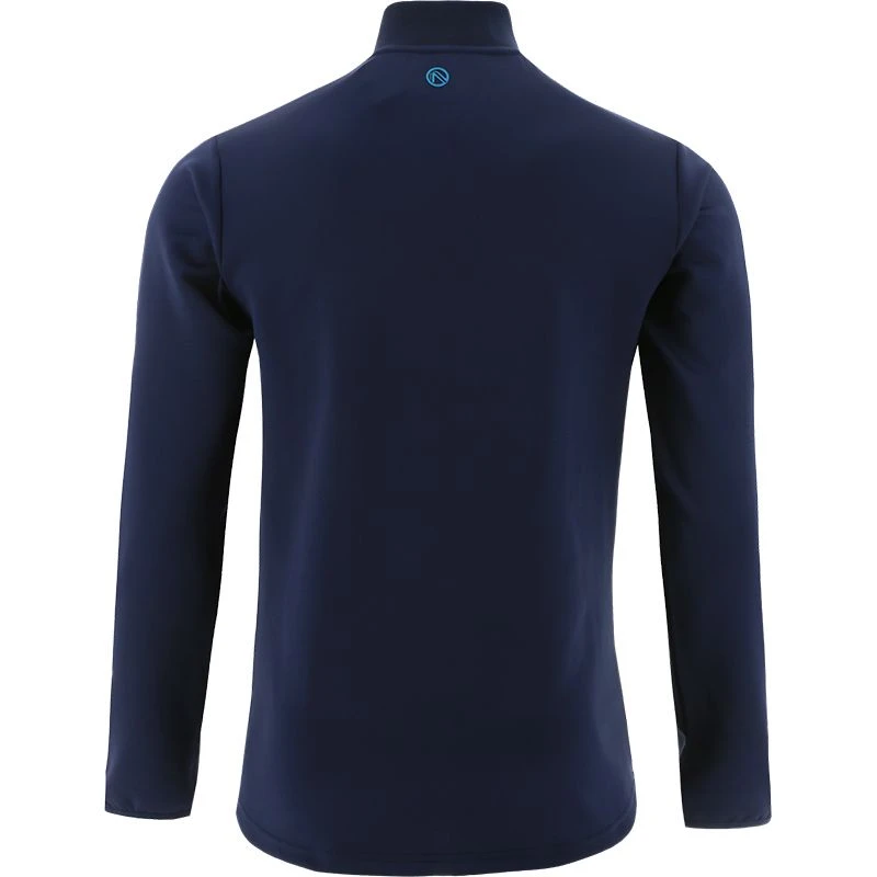 Men's Pluto Hybrid Half Zip Top Marine / Blue 2 Men's Pluto Hybrid Half Zip Top Marine / Blue - Image 2