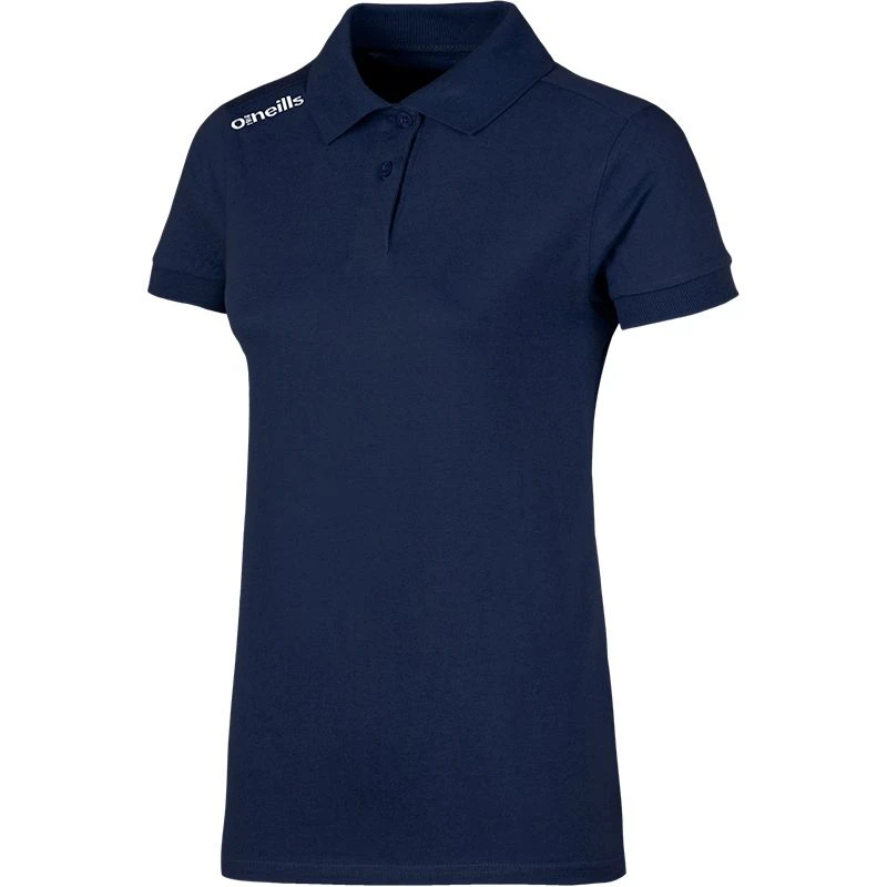 Women's Portugal Cotton Polo Shirt Marine 1 Women's Portugal Cotton Polo Shirt Marine