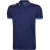 Men's Portugal Cotton Polo Shirt Marine / Sky