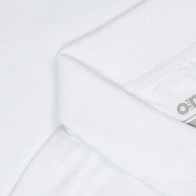 Men's Portugal Cotton Polo Shirt White / Silver 4 Men's Portugal Cotton Polo Shirt White / Silver - Image 4