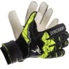 Precision Fusion X Flat Cut Finger Protect GK Gloves Black / Fluo Yellow