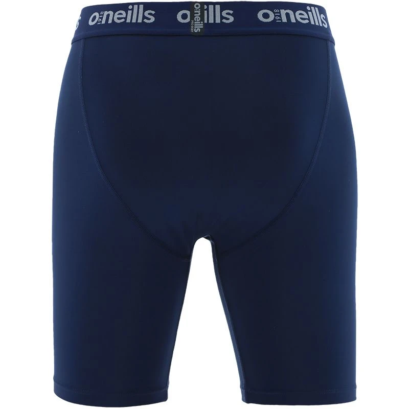 Men's Pro Body III Poly Elastane Shorts Marine / Silver 3 Men's Pro Body III Poly Elastane Shorts Marine / Silver - Image 3