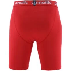 Men's Pro Body III Poly Elastane Shorts Red / Silver -underwear Zone pro body 053 poly elastane shorts red slv 3