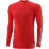 Men's Pro Body III Poly Elastane Baselayer Top Red / Silver