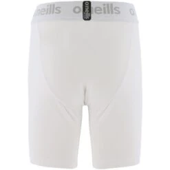 Men's Pro Body III Poly Elastane Shorts White / Silver 5 Men's Pro Body III Poly Elastane Shorts White / Silver -underwear Zone pro body iii 053 poly elastane shorts wht slv kids 3
