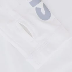 Men's Pro Body III Fleece Lined Poly Elastane Baselayer Top White / Silver -underwear Zone pro body iii 077 flc lined base layer wht slv 5