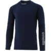 Kids' Pro Body III Poly Elastane Baselayer Top Marine / Silver