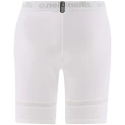 Men's Pro Body Base Layer Compression Shorts White / Silver -underwear Zone proc 053 0 gen whsvxx adlts p3