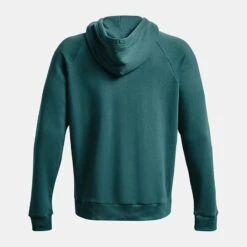 Under Armour Men's UA Rival Fleece Big Logo Hoodie Coastal Teal / Onyx White 11 Under Armour Men's UA Rival Fleece Big Logo Hoodie Coastal Teal / Onyx White -underwear Zone ps1357093 722 hb