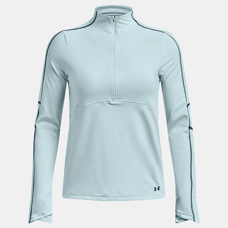 Under Armour Women's UA Train Cold Weather ½ Zip Fuse Teal / Petrol Blue 1 Under Armour Women's UA Train Cold Weather ½ Zip Fuse Teal / Petrol Blue