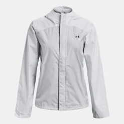 Under Armour Women's UA Stormproof Cloudstrike 2.0 Jacket White / Halo Grey -underwear Zone ps1374645 100 hf