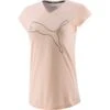 Puma Women's Favourite Heather Cat Training T-Shirt Cloud Pink Heather