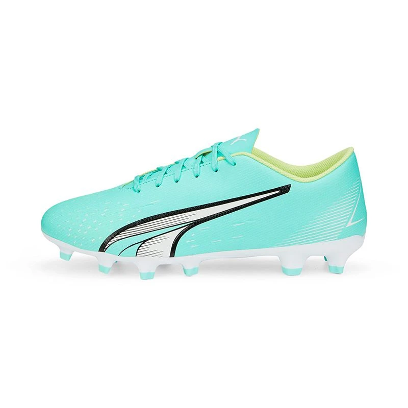 Puma Kids' Ultra Play FG/AG Football Boots Electric Peppermint / White / Fast Yellow 1 Puma Kids' Ultra Play FG/AG Football Boots Electric Peppermint / White / Fast Yellow