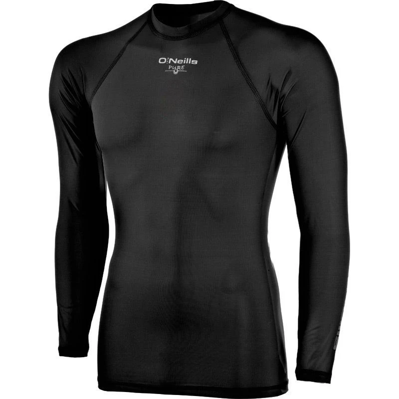 Pure Baselayer Long Sleeve Top Black 1 Pure Baselayer Long Sleeve Top Black