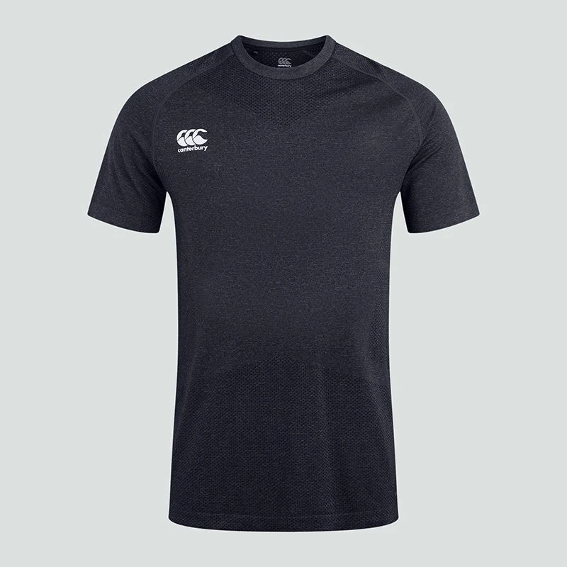 Canterbury Men's Seamless T-Shirt Blackend Marl 6 Canterbury Men's Seamless T-Shirt Blackend Marl - Image 6