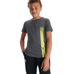 Canterbury Kids' CCC Graphic T-Shirt Dark Marl Grey