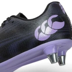 Canterbury Phoenix Genesis Team SG 6 Stud Kids' Boots Black / Verbena -underwear Zone q b000083bb3 z3