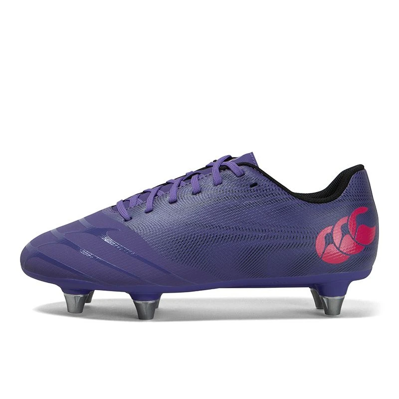 Canterbury Phoenix Genesis Team SG 6 Stud Kids' Boots Prism Violet / Fuchsia Purple 2 Canterbury Phoenix Genesis Team SG 6 Stud Kids' Boots Prism Violet / Fuchsia Purple - Image 2