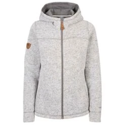 Trespass Women's Reserve Fleece Hoodie Storm Grey
