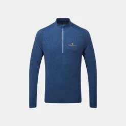 Ronhill Men's Life Practice Half Zip Top Dark Cobalt