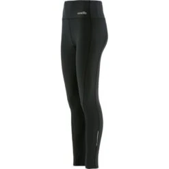 Women's Riley Full Length Leggings Black -underwear Zone riley40 full length tight blk silver 1 1
