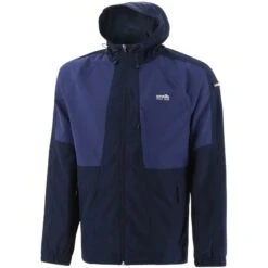 Men's Rio Hooded Rain Jacket Marine / Royal -underwear Zone rio 133 hooded woven fz jkt mar mar roy 1