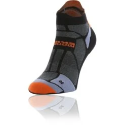 Ronhill Men's Hilly Marathon Fresh Socklet Black / Orange