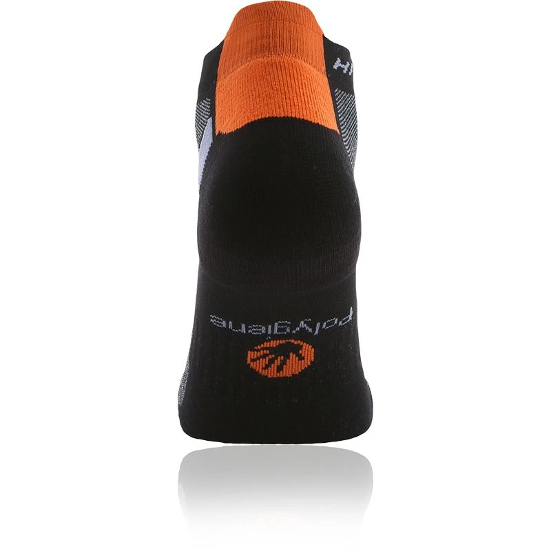 Ronhill Men's Hilly Marathon Fresh Socklet Black / Orange 2 Ronhill Men's Hilly Marathon Fresh Socklet Black / Orange - Image 2