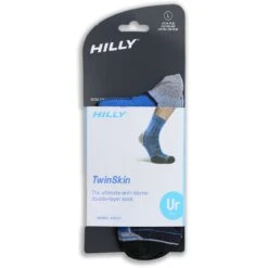 Ronhill Twin Skin Anklet Azurite / Grey Marl 5 Ronhill Twin Skin Anklet Azurite / Grey Marl -underwear Zone ronhill hilly twin skin anklet azurite grey marl 3