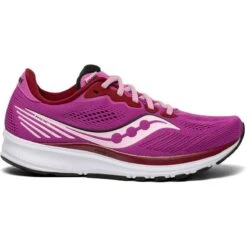 Saucony Women's Ride 14 Running Shoes Razzle / Fairytale