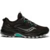 Saucony Women's Excursion TR15 GTX Running Shoes Black / Jade