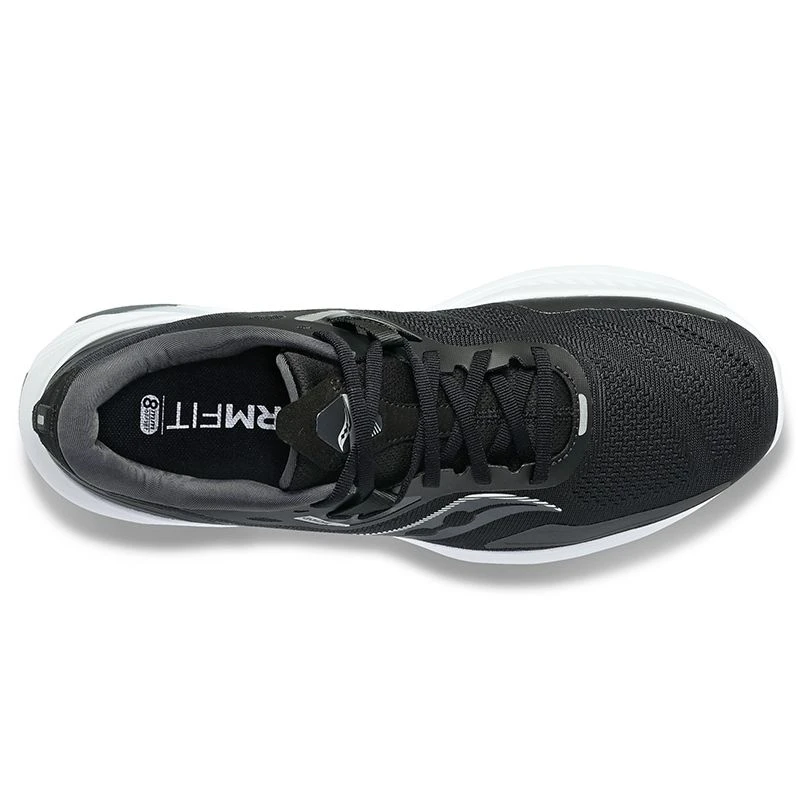 Saucony Men's Guide 15 Runners Black / White 3 Saucony Men's Guide 15 Runners Black / White - Image 3