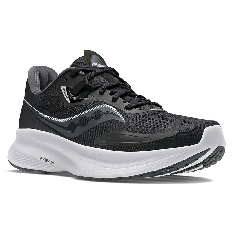 Saucony Men's Guide 15 Runners Black / White 5 Saucony Men's Guide 15 Runners Black / White - Image 5