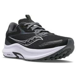 Saucony Men's Axon 2 Running Shoes Black / White 9 Saucony Men's Axon 2 Running Shoes Black / White -underwear Zone s2073205 5