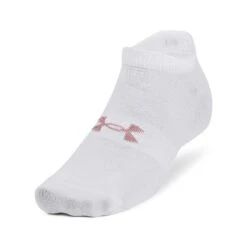 Under Armour Essential No Show 3-Pack Socks White / Retro Pink 7 Under Armour Essential No Show 3-Pack Socks White / Retro Pink -underwear Zone s7.1361459 100 slf sl