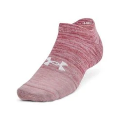 Under Armour Essential No Show 3-Pack Socks Pink / White -underwear Zone s7.1361459 697 slf sl
