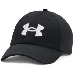 Under Armour Men's Blitzing Adjustable Hat Black / White