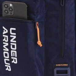 Under Armour Halftime Backpack Midnight Navy / Dark Tangerine / White -underwear Zone s7.1362365 410 fpkt sl