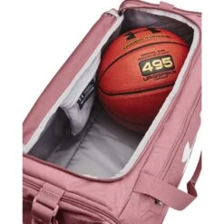 Under Armour Undeniable 5.0 Small Duffle Bag Pink Elixir / White -underwear Zone s7.1369222 697 slint sl