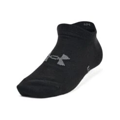 Under Armour Kids' UA Essential 6-Pack No Show Socks Black / Black / Pitch Grey 7 Under Armour Kids' UA Essential 6-Pack No Show Socks Black / Black / Pitch Grey -underwear Zone s7.1370543 001 slf sl