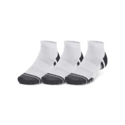 Under Armour Performance Tech 3-Pack Low Cut Socks White / Jet Grey