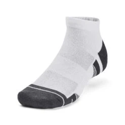 Under Armour Performance Tech 3-Pack Low Cut Socks White / Jet Grey -underwear Zone s7.1379504 100 slf sl