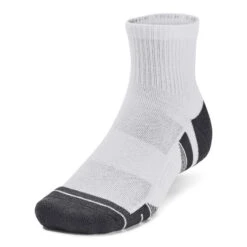 Under Armour Performance Tech 3-Pack Quarter Socks White / Jet Grey -underwear Zone s7.1379510 100 slf sl