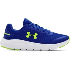 Under Armour Surge 2 Youth Running Shoes Royal / White / High-Vis Yellow