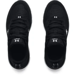 Under Armour Assert 9 Youth Running Shoes Black / White -underwear Zone s7.3024633 001 toe